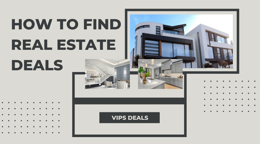 How to find real estate deals