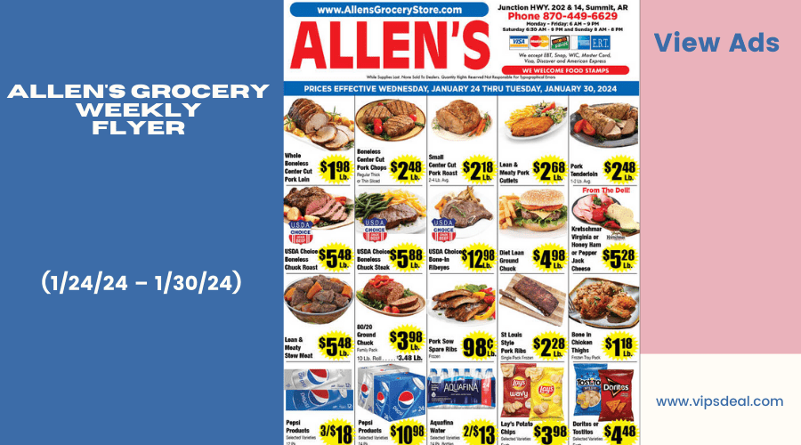 Allen's Grocery Weekly Flyer