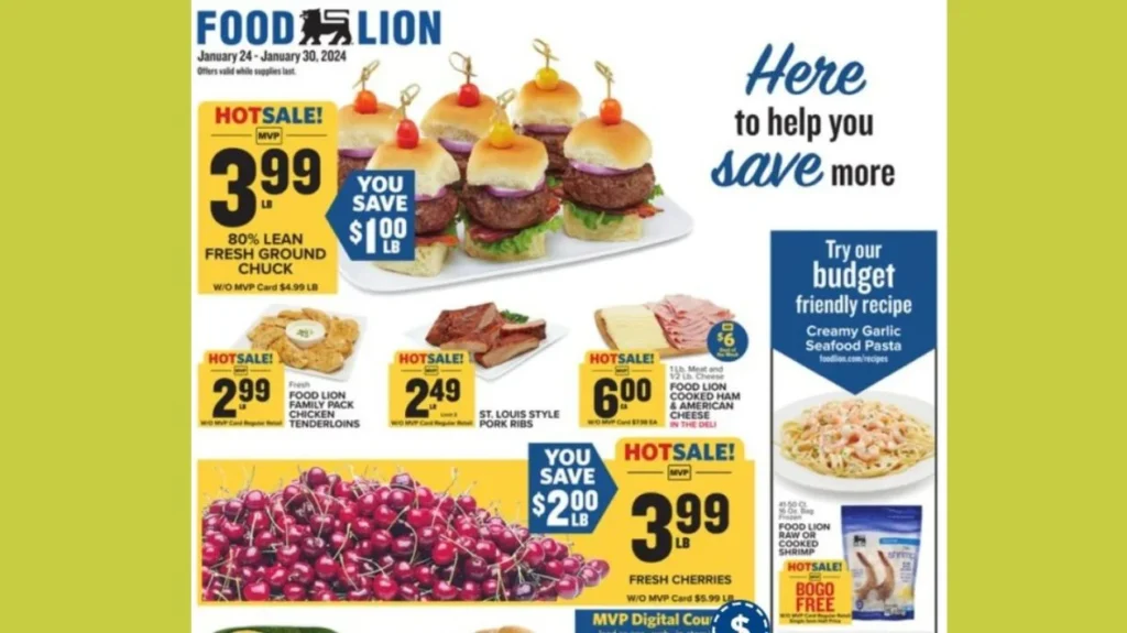 food lion weekly circular