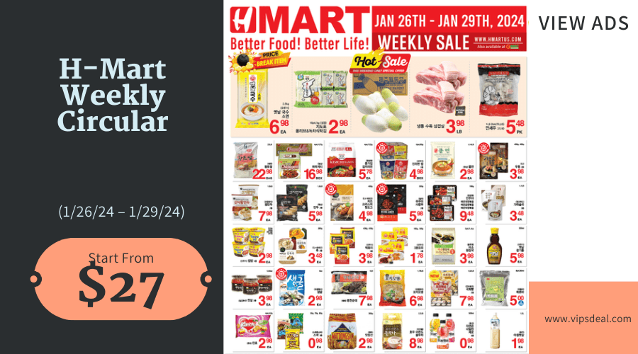 H-Mart Weekly Flyer