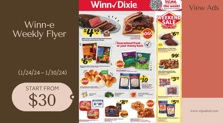 Winn-Dixie Weekly Flyer