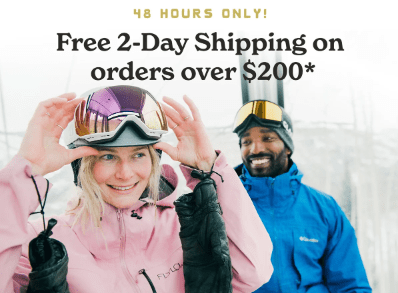 Free 2-Day Shipping for VIP Subscribers!